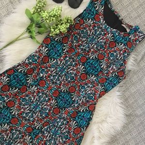 F21 floral dress